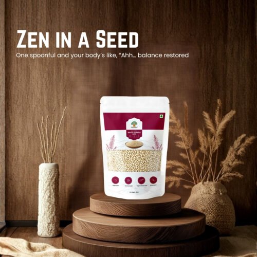 Rishi Krishi Natural White Quinoa Seeds - High Protein, Fiber & Gluten-Free Supergrain